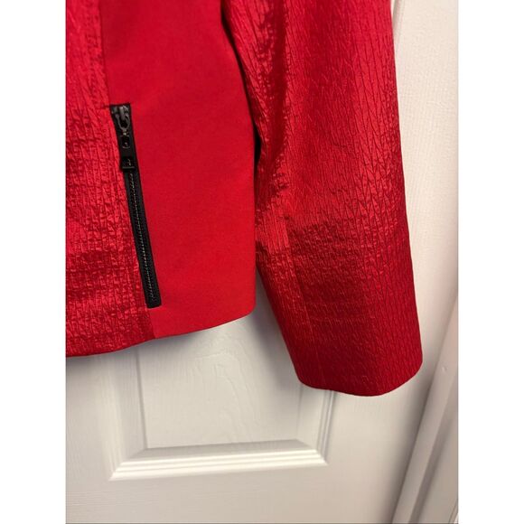 Red Moto Jacket - Picture 3 of 6